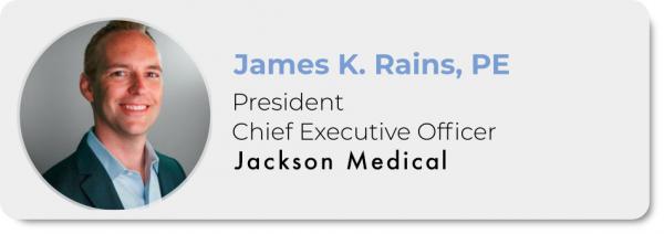 James Rains, CEO of Jackson Medical and Coulter faculty member.