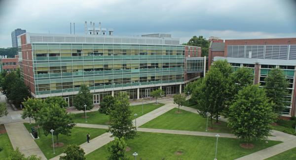 The U.A. Whitaker Building houses the Walter H. Coulter Department of Biomedical Engineering.