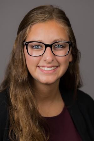 Nadine Zureick, a fourth-year biomedical engineering undergraduate student who has received a 2021 graduate fellowship from the National Science Foundation.