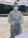 Tech Student Spends Summer Volunteering as Covid-19 Tester Tech Student Spends Summer Volunteering as Covid-19 Tester