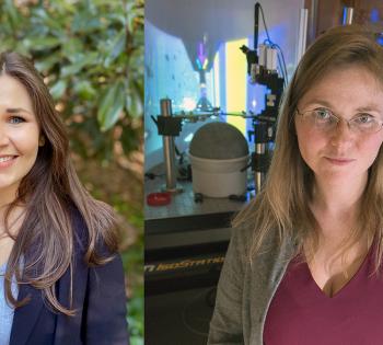 Stephanie Prince, left, and Annabelle Singer.