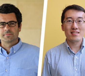 Costas Arvanitis and Shu Jia headshots