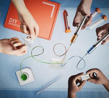 Microfluidics class creates do it yourself kits
