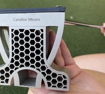 3D Printed Putter Closeup