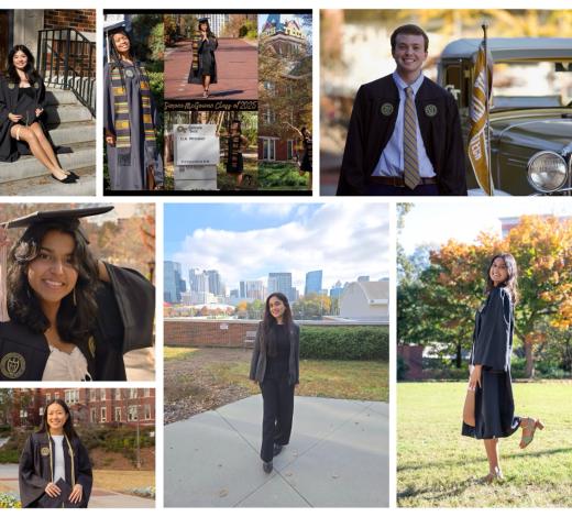 Biomedical engineering students took to the stage to accept their diplomas at the Fall 2025 Georgia Tech Commencement Ceremonies in December.