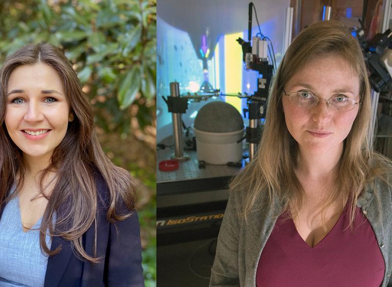 Stephanie Prince, left, and Annabelle Singer.