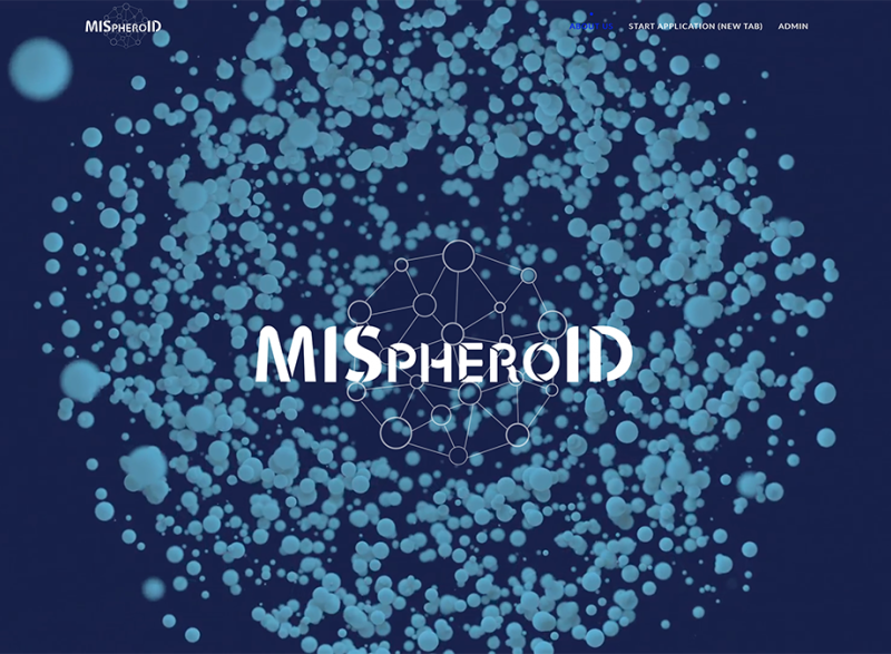 MISpheroID website screenshot