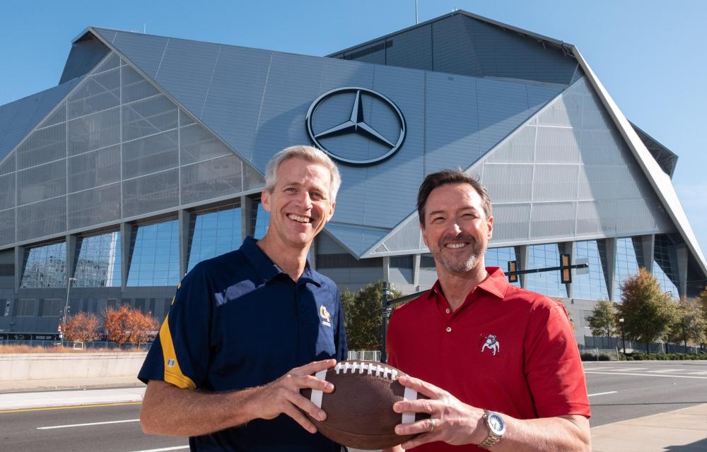 Tim Lieuwen and Chris King (Credit: Rob Felt)