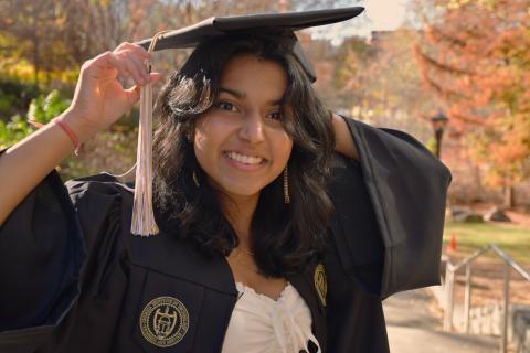 Commencement Photo - Ishita Raghuvanshi