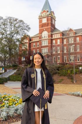 Commencement Photo - Jiarong Li
